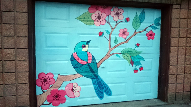 Garage Door Murals Downtown | Toronto Street Art & Graffiti