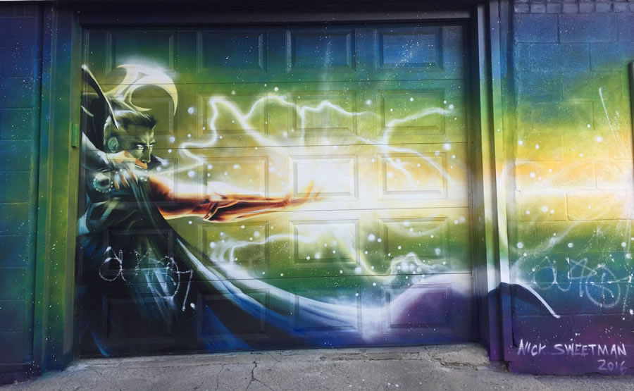 Doctor Strange Aerosol Spray Artwork