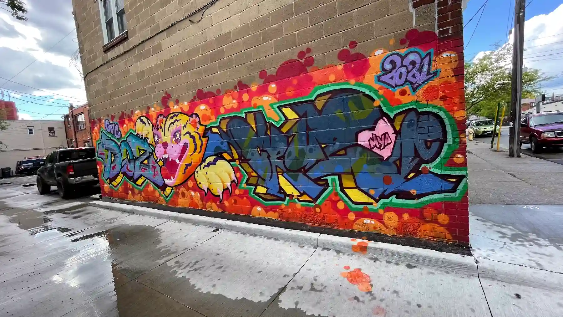 Canadian Graffiti Street Art
